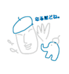 WAO！！ 16 モアイちゃんズ（個別スタンプ：8）
