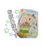 6才のらくがきスタンプ❤️（個別スタンプ：3）