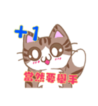 デカ文字カンペ猫-2（個別スタンプ：13）