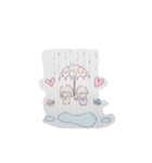 まるまるちゃん♡手書き日常スタンプ（個別スタンプ：1）