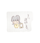 まるまるちゃん♡手書き日常スタンプ（個別スタンプ：15）