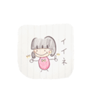 まるまるちゃん♡手書き日常スタンプ（個別スタンプ：24）
