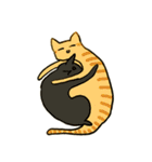 万年色ねこ④（個別スタンプ：1）