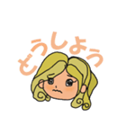 日常で使える！女の子スタンプ（個別スタンプ：8）