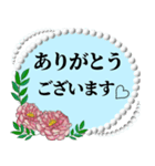 ♡可愛すぎないピンクお花2♡基本あいさつ（個別スタンプ：29）