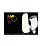 K＆RのLINEスタンプ2ぅぅぅ（個別スタンプ：4）