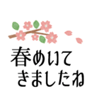 きちんと春のごあいさつ★丁寧な言葉です（個別スタンプ：13）