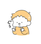 おてんば1歳みかんのスタンプ（個別スタンプ：2）