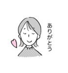 アラサー女子のスタンプ（個別スタンプ：1）