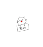 野うさぎちゃんと野良猫ちゃん（個別スタンプ：13）