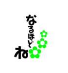 可愛いお花と文字（個別スタンプ：24）
