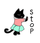 黒猫星人（個別スタンプ：3）