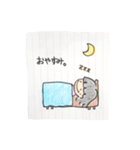 まるまるちゃん 手書き日常スタンプ（個別スタンプ：3）