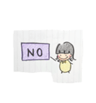 まるまるちゃん 手書き日常スタンプ（個別スタンプ：15）