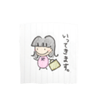 まるまるちゃん 手書き日常スタンプ（個別スタンプ：19）