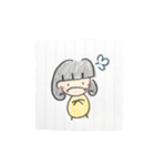 まるまるちゃん 手書き日常スタンプ（個別スタンプ：32）