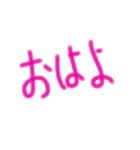 私の使える日常会話1（個別スタンプ：38）