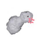 家もんすたんぷ雪だるま（個別スタンプ：7）