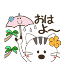 アロハ～♪この猫、鼻でかぁーーー！（個別スタンプ：12）