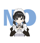 ツンデレ？メイドちゃんスタンプ（個別スタンプ：2）