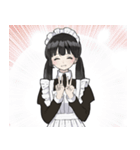 ツンデレ？メイドちゃんスタンプ（個別スタンプ：17）