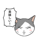 猫タクと吹き出し（個別スタンプ：9）