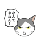 猫タクと吹き出し（個別スタンプ：11）