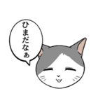 猫タクと吹き出し（個別スタンプ：23）