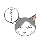 猫タクと吹き出し（個別スタンプ：31）