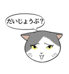 猫タクと吹き出し（個別スタンプ：33）