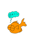金魚レジー（個別スタンプ：1）