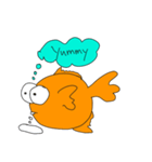 金魚レジー（個別スタンプ：4）