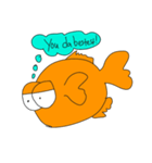 金魚レジー（個別スタンプ：8）