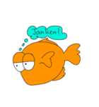 金魚レジー（個別スタンプ：10）