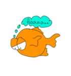 金魚レジー（個別スタンプ：16）