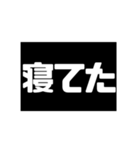 少し小さいシンプルスタンプ（個別スタンプ：26）