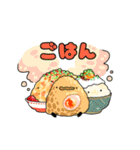 FoodでMixなスタンプ（個別スタンプ：4）