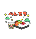 FoodでMixなスタンプ（個別スタンプ：16）