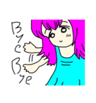 とてもとてもかわいい女の子スタンプ（個別スタンプ：4）
