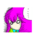 とてもとてもかわいい女の子スタンプ（個別スタンプ：5）