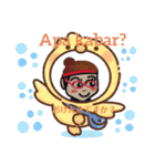 rika_diary_sticker☆Indonesia☆Japan☆（個別スタンプ：11）
