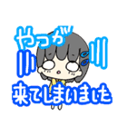 女の子文字スタンプ（個別スタンプ：36）