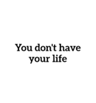 暴言はよくない（個別スタンプ：4）
