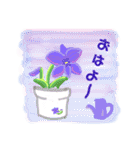 春の花でごあいさつ（個別スタンプ：5）
