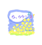 春の花でごあいさつ（個別スタンプ：21）
