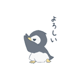 卓がしたいペンギン（個別スタンプ：23）