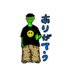 エイリアンの生活（個別スタンプ：1）