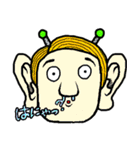 エイリアンの生活（個別スタンプ：7）