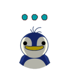 ハードワークなペンギン（個別スタンプ：4）