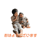 あかりちゃん、もといくんスタンプ①（個別スタンプ：3）